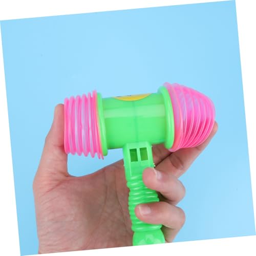 ZUNOXAZ 5 Stück Teiliges Musik Hämmerchen mit Quietschgeräusch Sicher Lackierter Griff Pädagogisch Fördernd Fördert Rhythmusgefühl für Kleinkinder Farbe und Stil Zufällig von ZUNOXAZ