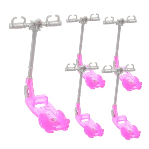 ZUNOXAZ 5 Stück Teiliges Puppen Scooter Realistisches Modell für Puppenhäuser aus Leichtem Stabil und Farbenfroh für Geburtstagen und Feiertagen ZUNOXAZ 5 Stück Teiliges Puppen Scooter Realistisches Modell für Puppenhäuser aus Leichtem Stabil und Farbenfroh für Geburtstagen und Feiertagen von ZUNOXAZ