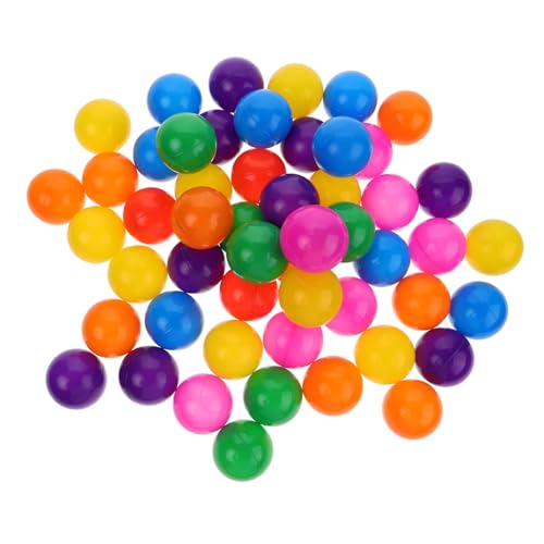 ZUNOXAZ 50 Stück Bällebadbälle Für Kinder, Weiche Kunststoffbälle, Sichere Bällebadbälle Für Kleinkinder, Spielhaus, Babypool, Spielball ZUNOXAZ 50 Stück Bällebadbälle Für Kinder, Weiche Kunststoffbälle, Sichere Bällebadbälle Für Kleinkinder, Spielhaus, Babypool, Spielball von ZUNOXAZ