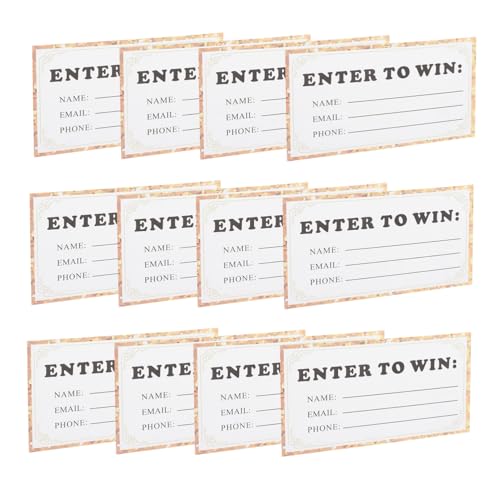 ZUNOXAZ 50 Stück Lotteriekarten Tombola Boxen Mit Schlitz Tombola Losspender Benutzerdefinierte Lose Anbieter Event Must Haves Einzelne Tombola Lose E Mail Boxnummer Weiße Tombola ZUNOXAZ 50 Stück Lotteriekarten Tombola Boxen Mit Schlitz Tombola Losspender Benutzerdefinierte Lose Anbieter Event Must Haves Einzelne Tombola Lose E Mail Boxnummer Weiße Tombola von ZUNOXAZ