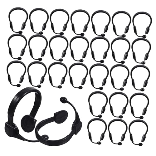 ZUNOXAZ 50 Stück Mikrofon Headset für Puppen Teiliges an Zubehör für Puppenhaus Dekoration Kreative DIY Projekte und Rollenspiele Passend für Puppenaccessoires ZUNOXAZ 50 Stück Mikrofon Headset für Puppen Teiliges an Zubehör für Puppenhaus Dekoration Kreative DIY Projekte und Rollenspiele Passend für Puppenaccessoires von ZUNOXAZ