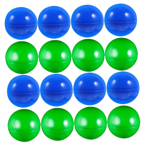 ZUNOXAZ 50 Stück Öffbare PVC lotteriekugeln zum Befüllen Wiederverwendbare Raffle Balls für Party Tombola Basteln und Festliche Aktivitäten in Blau und Grün von ZUNOXAZ