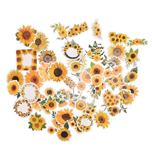 ZUNOXAZ 50 Stück Sonnenblumen Aufkleber Paket Für Wasserflaschen Scrapbooking Selbstgemacht Kunst Selbstklebend Wasserfest Bunt Ästhetische Sticker Für Laptop Skateboard Kinder ZUNOXAZ 50 Stück Sonnenblumen Aufkleber Paket Für Wasserflaschen Scrapbooking Selbstgemacht Kunst Selbstklebend Wasserfest Bunt Ästhetische Sticker Für Laptop Skateboard Kinder von ZUNOXAZ
