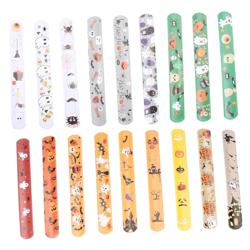 ZUNOXAZ 50 Stück Teiliges Halloween Armband aus Langlebigem PVC und Stahl Ergonomisch Gestaltete Klatschhand Partydekoration für Halloween Party und Festliche Kostüm Anlässe ZUNOXAZ 50 Stück Teiliges Halloween Armband aus Langlebigem PVC und Stahl Ergonomisch Gestaltete Klatschhand Partydekoration für Halloween Party und Festliche Kostüm Anlässe von ZUNOXAZ