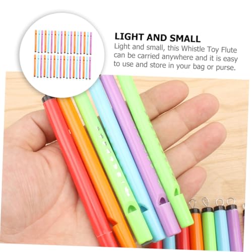 ZUNOXAZ 50 Stück Teiliges Mini Vogelpfeifen Lark Whistle Flöten Musikspielzeug für Langlebig Stressreduzierend und Fördert Gehör Sowie Hand Auge Koordination Farblich Zufällige Farbe von ZUNOXAZ
