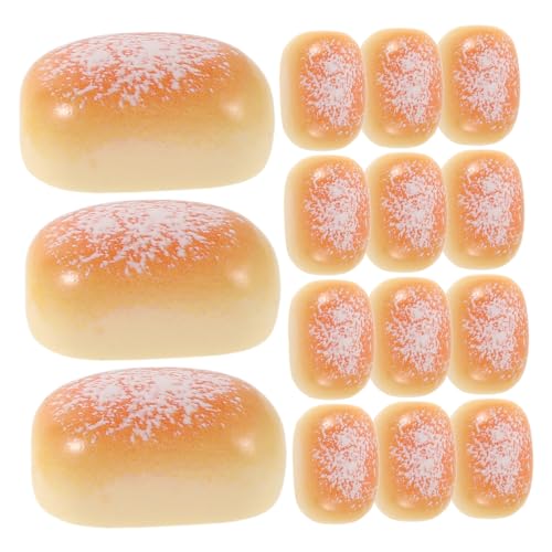ZUNOXAZ 50 Stück Teiliges Miniatur-Brot aus Langlebigem Harz Realistische Mini Dessert Deko für DIY Bastelprojekte Vielseitige Künstliche Backwaren zur Mini Küche und Heimdekoration ZUNOXAZ 50 Stück Teiliges Miniatur-Brot aus Langlebigem Harz Realistische Mini Dessert Deko für DIY Bastelprojekte Vielseitige Künstliche Backwaren zur Mini Küche und Heimdekoration von ZUNOXAZ