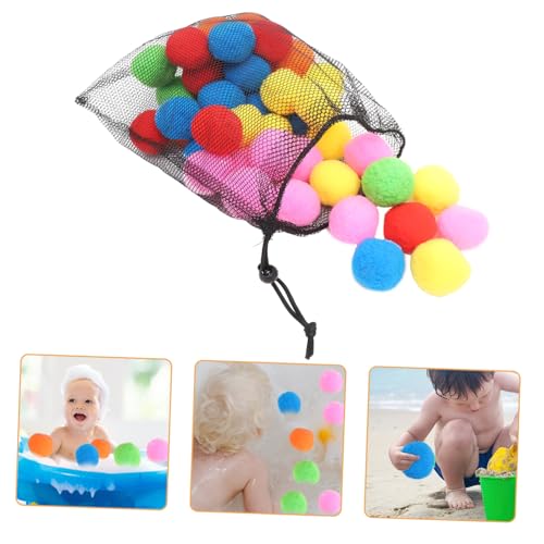 ZUNOXAZ 50Stücke Wasserabsorptionsbälle für Pool und Strand Wiederverwendbare Wasserspielkugeln Farben für Familienaktivitäten Am Wasser ZUNOXAZ 50Stücke Wasserabsorptionsbälle für Pool und Strand Wiederverwendbare Wasserspielkugeln Farben für Familienaktivitäten Am Wasser von ZUNOXAZ
