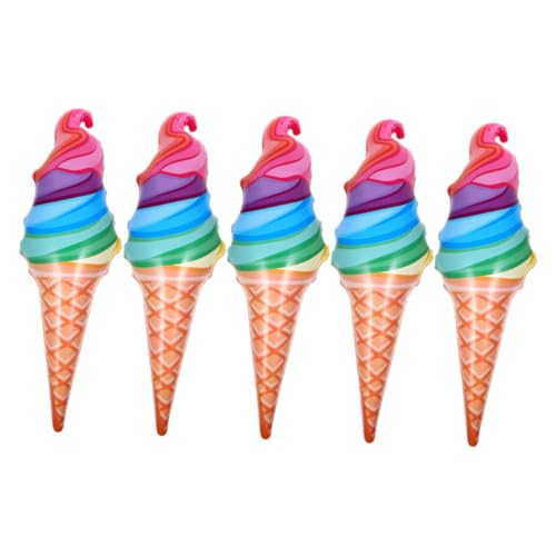 ZUNOXAZ 5Stücke Aufblasbare Eistüten Ballons Pack Deko für Dessert Mottopartys Sicheres Langlebiges Material Foto Requisite und Steigert ZUNOXAZ 5Stücke Aufblasbare Eistüten Ballons Pack Deko für Dessert Mottopartys Sicheres Langlebiges Material Foto Requisite und Steigert von ZUNOXAZ