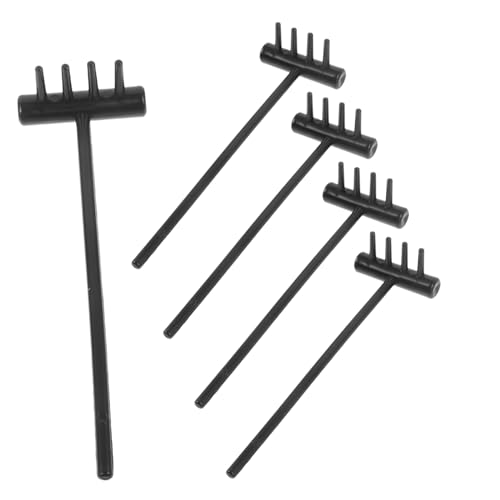 ZUNOXAZ 5Stücke Sandkastenrechen Rechen für Sandtisch Dekoration Leicht und Langlebig für Kreative Sandkunst und Desktop Gestaltung ZUNOXAZ 5Stücke Sandkastenrechen Rechen für Sandtisch Dekoration Leicht und Langlebig für Kreative Sandkunst und Desktop Gestaltung von ZUNOXAZ