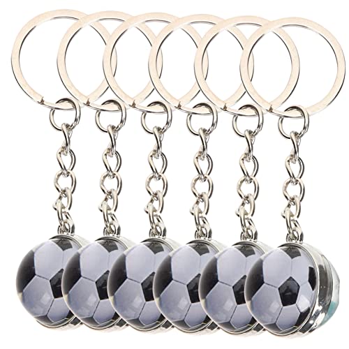 ZUNOXAZ 6 Stück Fußball Schlüsselanhänger Fußballschlüsselkette Fußball-Schlüsselanhänger für Jungen Name für fußballer fußball geschenkideen kreative Schlüsselanhänger Legierung ZUNOXAZ 6 Stück Fußball Schlüsselanhänger Fußballschlüsselkette Fußball-Schlüsselanhänger für Jungen Name für fußballer fußball geschenkideen kreative Schlüsselanhänger Legierung von ZUNOXAZ