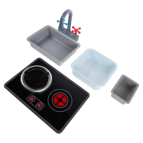 ZUNOXAZ 6 Stück Küchenspielzeug für Küchengerät Induktionsherdspielzeug Kücheninduktionskochspielzeug Rollenspiel-Küchenzubehör für Küchengeräte Plastik ZUNOXAZ 6 Stück Küchenspielzeug für Küchengerät Induktionsherdspielzeug Kücheninduktionskochspielzeug Rollenspiel-Küchenzubehör für Küchengeräte Plastik von ZUNOXAZ