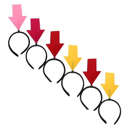 ZUNOXAZ 6 Stück Pfeilkopfform Haarschmuck Vielseitige Foto Requisiten für Karneval Cosplay und Festlichkeiten ZUNOXAZ 6 Stück Pfeilkopfform Haarschmuck Vielseitige Foto Requisiten für Karneval Cosplay und Festlichkeiten von ZUNOXAZ