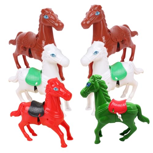 ZUNOXAZ 6 Stück Teiliges Aufziehpferde für Lustige Wind Up Pferde mit Niedlichem Design Leichte Langlebige Figuren als Mitgebsel Kindergeburtstag Spielspaß ohne Strom Zufällige Farbe ZUNOXAZ 6 Stück Teiliges Aufziehpferde für Lustige Wind Up Pferde mit Niedlichem Design Leichte Langlebige Figuren als Mitgebsel Kindergeburtstag Spielspaß ohne Strom Zufällige Farbe von ZUNOXAZ