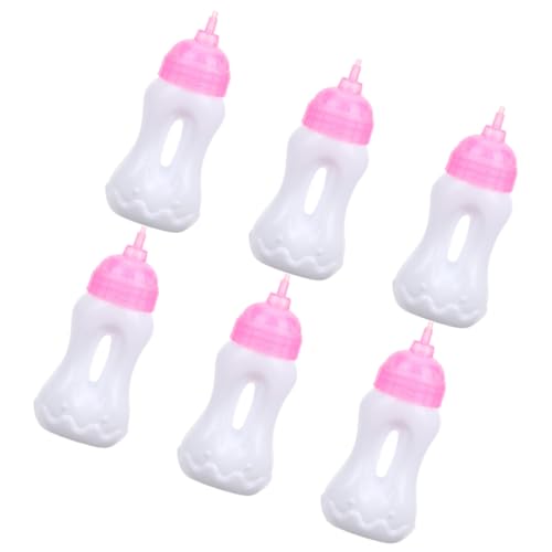 ZUNOXAZ 6 Stück Teiliges Mini Puppenflaschen Realistische Leere Milchflaschen für Puppenhaus und Rollenspiele Zubehör für für Geburtstage und Feiern ZUNOXAZ 6 Stück Teiliges Mini Puppenflaschen Realistische Leere Milchflaschen für Puppenhaus und Rollenspiele Zubehör für für Geburtstage und Feiern von ZUNOXAZ