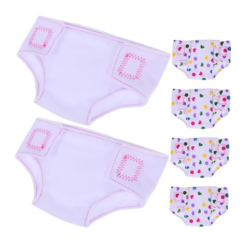 ZUNOXAZ 6 Stück Teiliges Puppenwindel Set Verstellbar Waschbar Wiederverwendbar Puppenunterwäsche Puppenzubehör für Rollenspiele und Puppenkleidung Geeignet für Puppen ZUNOXAZ 6 Stück Teiliges Puppenwindel Set Verstellbar Waschbar Wiederverwendbar Puppenunterwäsche Puppenzubehör für Rollenspiele und Puppenkleidung Geeignet für Puppen von ZUNOXAZ