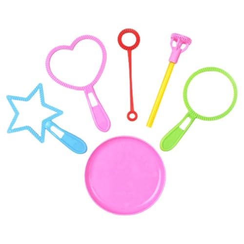 ZUNOXAZ 6 Stück Teiliges Seifenblasenstab Set Bunt für Outdoor Party Verschiedene für Große und Kleine Blasen Farbenfrohe Bubble Making Toys für Garten und Zufällige Farbe Zufällige Farbe ZUNOXAZ 6 Stück Teiliges Seifenblasenstab Set Bunt für Outdoor Party Verschiedene für Große und Kleine Blasen Farbenfrohe Bubble Making Toys für Garten und Zufällige Farbe Zufällige Farbe von ZUNOXAZ