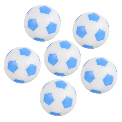 ZUNOXAZ 6 Stück Tischfußballbälle Foosball Ersatzkugeln in Himmelblau Weiß Standardgroß und Realistisch für Indoor Tischkicker Spiele und Familienfreundlichen Spielspaß ZUNOXAZ 6 Stück Tischfußballbälle Foosball Ersatzkugeln in Himmelblau Weiß Standardgroß und Realistisch für Indoor Tischkicker Spiele und Familienfreundlichen Spielspaß von ZUNOXAZ