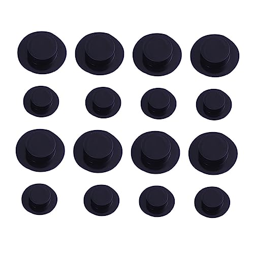 ZUNOXAZ 60 Stück Teiliges Kleine Schwarze Plastik Clownshüte Weihnachtsdeko Miniatur und Leichte Bastelaccessoires für DIY Party und Tischdekoration ZUNOXAZ 60 Stück Teiliges Kleine Schwarze Plastik Clownshüte Weihnachtsdeko Miniatur und Leichte Bastelaccessoires für DIY Party und Tischdekoration von ZUNOXAZ