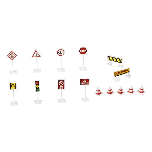 ZUNOXAZ 6Sätze Pädagogisches Verkehrsschild Spielzeugset Teiliges für Frühe Bildung Straßenverkehrssimulation mit Robusten Langlebigen Materialien Fördert Kreatives ZUNOXAZ 6Sätze Pädagogisches Verkehrsschild Spielzeugset Teiliges für Frühe Bildung Straßenverkehrssimulation mit Robusten Langlebigen Materialien Fördert Kreatives von ZUNOXAZ