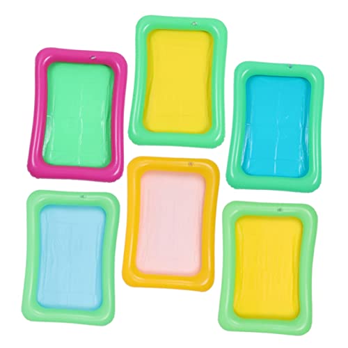 ZUNOXAZ 6Stücke Aufblasbarer Buffetkühler Teiliges Farbige Servierschalen für Leichtes und Langlebiges Design für Getränke und Snacks im Wasser ZUNOXAZ 6Stücke Aufblasbarer Buffetkühler Teiliges Farbige Servierschalen für Leichtes und Langlebiges Design für Getränke und Snacks im Wasser von ZUNOXAZ