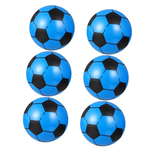 ZUNOXAZ 6Stücke Aufblasbares Fußballspielzeug Fußbälle für Garten und Schwimmbadspiele Fördert Aktives und Freude im Freien ZUNOXAZ 6Stücke Aufblasbares Fußballspielzeug Fußbälle für Garten und Schwimmbadspiele Fördert Aktives und Freude im Freien von ZUNOXAZ