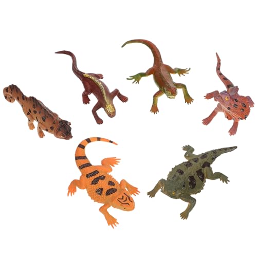 ZUNOXAZ 6stücke Teiliges Realistischer Eidechsen-Modelle Lebensnahe Dekoration Für Junge Mädchen Und Schulprojekte Robustes Material Für Zuhause Und Garten Fördert Kreatives Spielen ZUNOXAZ 6stücke Teiliges Realistischer Eidechsen-Modelle Lebensnahe Dekoration Für Junge Mädchen Und Schulprojekte Robustes Material Für Zuhause Und Garten Fördert Kreatives Spielen von ZUNOXAZ
