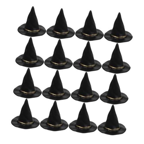 ZUNOXAZ 72 Stück Miniatur Hexenhüte für Halloween DIY Bastelsets Schwarze Hexenhüte aus Kunststoff Partydeko für Puppenhäuser Leichte Tisch und Regaldekoration ZUNOXAZ 72 Stück Miniatur Hexenhüte für Halloween DIY Bastelsets Schwarze Hexenhüte aus Kunststoff Partydeko für Puppenhäuser Leichte Tisch und Regaldekoration von ZUNOXAZ