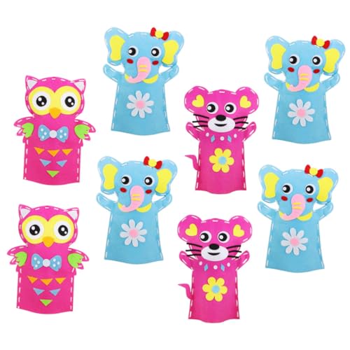 ZUNOXAZ 8 Sätze Teiliges DIY Handpuppen Bastelset mit Vorgefertigten Stoffteilen Kreatives Nähset zur Handpuppenherstellung Fördert Eltern Junge Mädchen und Spielerisches ZUNOXAZ 8 Sätze Teiliges DIY Handpuppen Bastelset mit Vorgefertigten Stoffteilen Kreatives Nähset zur Handpuppenherstellung Fördert Eltern Junge Mädchen und Spielerisches von ZUNOXAZ