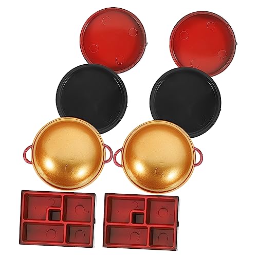 ZUNOXAZ 8 Stück Küchenzubehör für Puppenhäuser Teiliges mit Japanischem Sushi Teller Essensbox und Goldener Pfanne für Kreative Spielszene und Dekoration ZUNOXAZ 8 Stück Küchenzubehör für Puppenhäuser Teiliges mit Japanischem Sushi Teller Essensbox und Goldener Pfanne für Kreative Spielszene und Dekoration von ZUNOXAZ