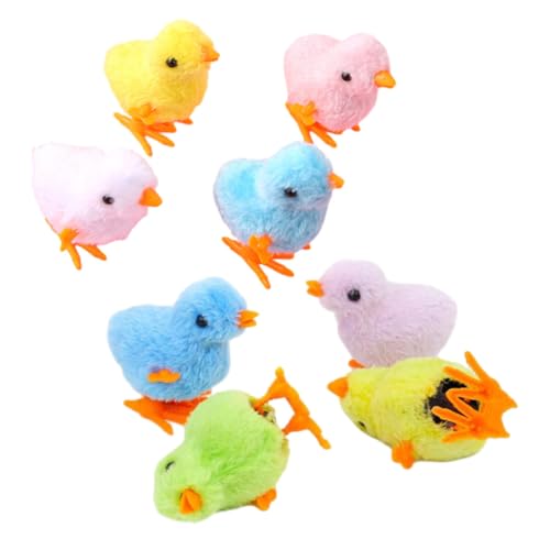 ZUNOXAZ 8 Stück Teiliges Aufziehspielzeug Küken Springende Hühner Form Sichere Materialien für Junge Mädchen und Kleinkinder Kompakt und Handlich Ostergeschenk und ZUNOXAZ 8 Stück Teiliges Aufziehspielzeug Küken Springende Hühner Form Sichere Materialien für Junge Mädchen und Kleinkinder Kompakt und Handlich Ostergeschenk und von ZUNOXAZ