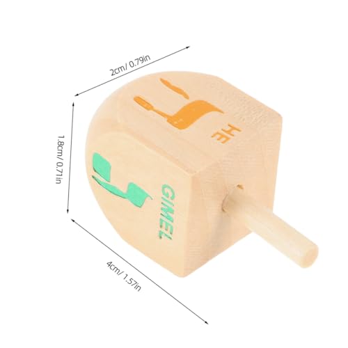ZUNOXAZ 8 Stück Teiliges Holz Spielzeugkreisel Chanukka Bastelset mit Bunten Buchstaben Kindersicher Fördert Feinmotorik und Entspannung Chanukka Partydeko und Lernspielzeug ZUNOXAZ 8 Stück Teiliges Holz Spielzeugkreisel Chanukka Bastelset mit Bunten Buchstaben Kindersicher Fördert Feinmotorik und Entspannung Chanukka Partydeko und Lernspielzeug von ZUNOXAZ