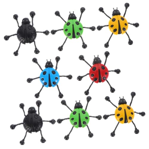 ZUNOXAZ 8 Stück Teiliges Marienkäfer Fensterläufer Klebespielzeug aus Sicherem TPR Material Leichtes Kreatives Sensorikspielzeug für Jahre als Partygeschenk und Zubehör ZUNOXAZ 8 Stück Teiliges Marienkäfer Fensterläufer Klebespielzeug aus Sicherem TPR Material Leichtes Kreatives Sensorikspielzeug für Jahre als Partygeschenk und Zubehör von ZUNOXAZ