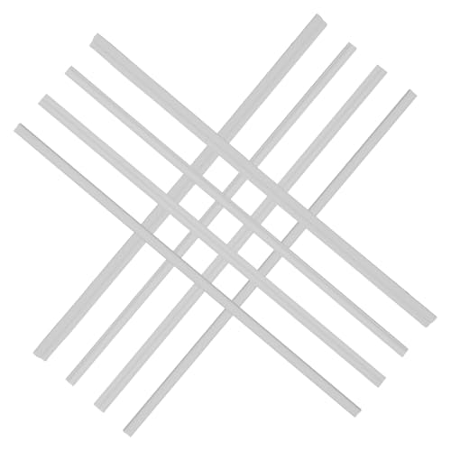 ZUNOXAZ 8 Stück Teiliges Weißes Miniatur Dollhouse Trim Dekorative Molding Leisten Maßstabsgetreue Skirting Boards DIY Zubehör für Puppenhaus Wandverzierung Vielseitig für Mini Haus Dekor ZUNOXAZ 8 Stück Teiliges Weißes Miniatur Dollhouse Trim Dekorative Molding Leisten Maßstabsgetreue Skirting Boards DIY Zubehör für Puppenhaus Wandverzierung Vielseitig für Mini Haus Dekor von ZUNOXAZ