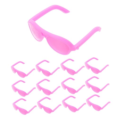 ZUNOXAZ 80 Stück Teiliges Mini Puppen Sonnenbrillen Puppenbrillen Accessoires Bunte Mini Sonnenbrillen für Puppenkleidung als für Puppenliebhaber von ZUNOXAZ