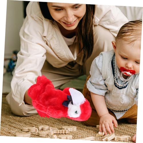 ZUNOXAZ Adorable Papagei Handpuppe Plüsch Kuscheltier Interaktive Tierhandpuppe für Geschichten Erzählen und Puppentheater Weiches Handspielzeug für Erwachsene ZUNOXAZ Adorable Papagei Handpuppe Plüsch Kuscheltier Interaktive Tierhandpuppe für Geschichten Erzählen und Puppentheater Weiches Handspielzeug für Erwachsene von ZUNOXAZ