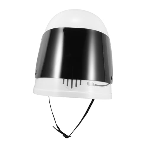 ZUNOXAZ Astronautenhelm aus Robustem Kunststoff Verstellbar Realistisches Weltraum Design Vielseitiges Kostümzubehör für Jungen und Mädchen für Rollenspiele Halloween und Cosplay ZUNOXAZ Astronautenhelm aus Robustem Kunststoff Verstellbar Realistisches Weltraum Design Vielseitiges Kostümzubehör für Jungen und Mädchen für Rollenspiele Halloween und Cosplay von ZUNOXAZ