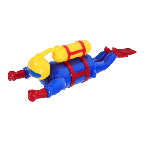 ZUNOXAZ Aufziehbares Badespielzeug Wasserspielzeug für Kleinkinder Cartoon Taucherspielzeug mit Schwimmfunktion Sicheres Badewannenspielzeug für Kreative Baderoutine ZUNOXAZ Aufziehbares Badespielzeug Wasserspielzeug für Kleinkinder Cartoon Taucherspielzeug mit Schwimmfunktion Sicheres Badewannenspielzeug für Kreative Baderoutine von ZUNOXAZ