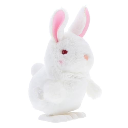 ZUNOXAZ Aufziehspielzeug Süßes Plüschkaninchen für Hüpfendes Tierchen als Ostergeschenk Sicher und Strapazierfähig Vielseitig Einsetzbar für Drinnen und Draußen ZUNOXAZ Aufziehspielzeug Süßes Plüschkaninchen für Hüpfendes Tierchen als Ostergeschenk Sicher und Strapazierfähig Vielseitig Einsetzbar für Drinnen und Draußen von ZUNOXAZ