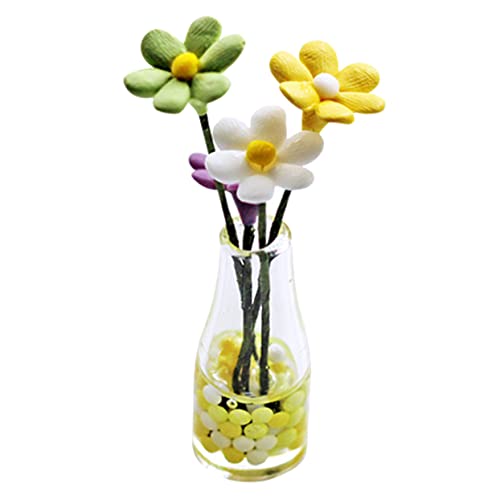 ZUNOXAZ Blumen Vase Dekoration Resilient Zubehör für Puppenhaus Miniaturlandschaften Stilvolles Accessoire für Kreative Wohnraumgestaltung Hochwertige Handwerkskunst Realistische Details ZUNOXAZ Blumen Vase Dekoration Resilient Zubehör für Puppenhaus Miniaturlandschaften Stilvolles Accessoire für Kreative Wohnraumgestaltung Hochwertige Handwerkskunst Realistische Details von ZUNOXAZ