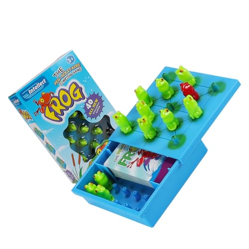 ZUNOXAZ Brettspiel Logik Denkspiel mit Buntem Verschleißfestem Spielbrett Hand Auge koordination und Eigenständigem Denken Pädagogisches Strategiespiel für Ab Jahren von ZUNOXAZ
