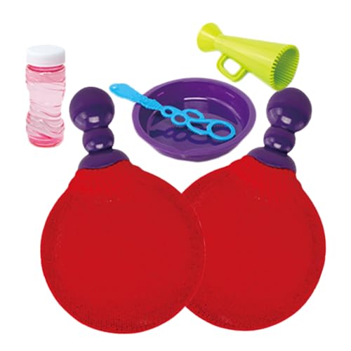 ZUNOXAZ Bubble Racket Set für Outdoor Spiele Sicherer Glatter Kunststoff Erzeugt Bunte Seifenblasen für Geburtstag Park Strand und Garten Spielerisches Familienspielzeug ZUNOXAZ Bubble Racket Set für Outdoor Spiele Sicherer Glatter Kunststoff Erzeugt Bunte Seifenblasen für Geburtstag Park Strand und Garten Spielerisches Familienspielzeug von ZUNOXAZ