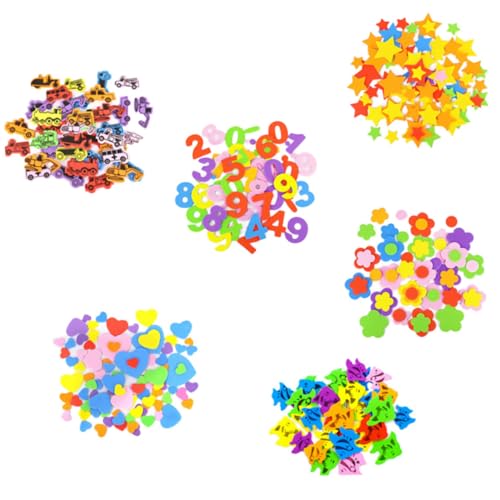 ZUNOXAZ Bunte Fische Eva Sticker Selbstklebend für DIY Kreativität Scrapbooking Schulprojekte und Belohnungsspielzeug von ZUNOXAZ