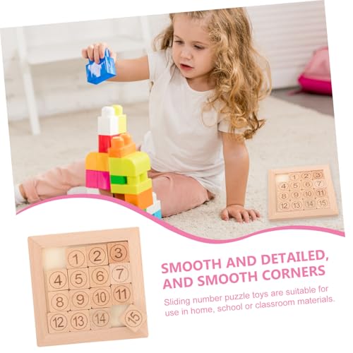 ZUNOXAZ Buntes Schiebepuzzle Lernspielzeug für Glatte Oberfläche Abgerundete Kanten Fördert Zahlenverständnis und Logisches Denken Iq Jungen und Mädchen ZUNOXAZ Buntes Schiebepuzzle Lernspielzeug für Glatte Oberfläche Abgerundete Kanten Fördert Zahlenverständnis und Logisches Denken Iq Jungen und Mädchen von ZUNOXAZ