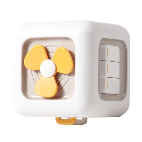 ZUNOXAZ Busy Cube Spielwürfel Montessori Lernspielzeug Sechseitiger Motorik Ball zur Frühkindlichen Hand Auge Koordination und Kreatives Wiederverwendbares Activity Toy für Kleinkinder von ZUNOXAZ