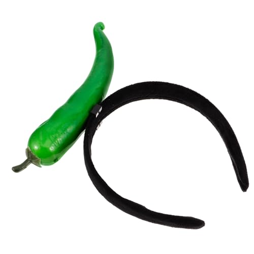 ZUNOXAZ Chili Design Haarband für Frauen Lustiges Party Stirnband aus Sicherem Material für Festivals Geburtstagsfeiern und Kreative Anlässe Bequem und Leicht für Gesichtsreinigung und ZUNOXAZ Chili Design Haarband für Frauen Lustiges Party Stirnband aus Sicherem Material für Festivals Geburtstagsfeiern und Kreative Anlässe Bequem und Leicht für Gesichtsreinigung und von ZUNOXAZ