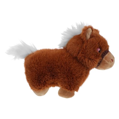 ZUNOXAZ Chinesisches Neujahr Maskottchen Braunes Pferd Kuscheltier für Kinderzimmer Bürodekoration und Geburtstagsgeschenke ZUNOXAZ Chinesisches Neujahr Maskottchen Braunes Pferd Kuscheltier für Kinderzimmer Bürodekoration und Geburtstagsgeschenke von ZUNOXAZ