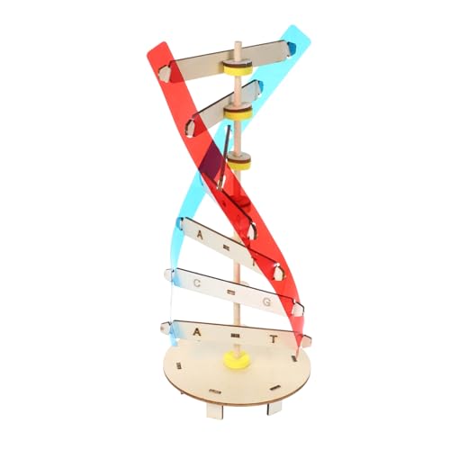ZUNOXAZ DIY DNA Doppelhelix Modell aus Holz Wissenschaftliches Lernspielzeug für Fördert Motorik Hand Auge Koordination und Biologieverständnis als Klassenzimmer Deko und Unterrichtshilfe ZUNOXAZ DIY DNA Doppelhelix Modell aus Holz Wissenschaftliches Lernspielzeug für Fördert Motorik Hand Auge Koordination und Biologieverständnis als Klassenzimmer Deko und Unterrichtshilfe von ZUNOXAZ