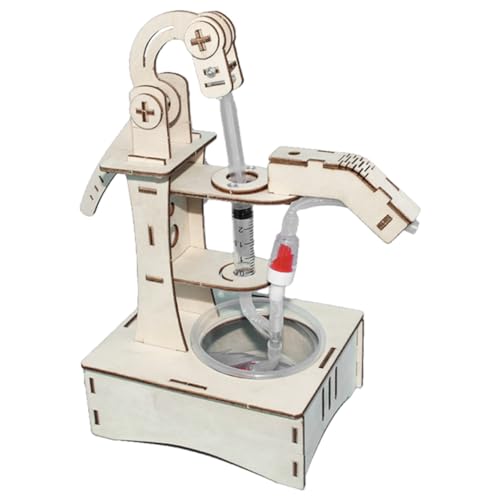 ZUNOXAZ DIY Pump Experiment Modell für Pädagogisches Physikspielzeug Fördert Kreativität Feinmotorik und Wissenschaftliches Lernen Wissenschaftsbausatz für Praktische Experimente von ZUNOXAZ