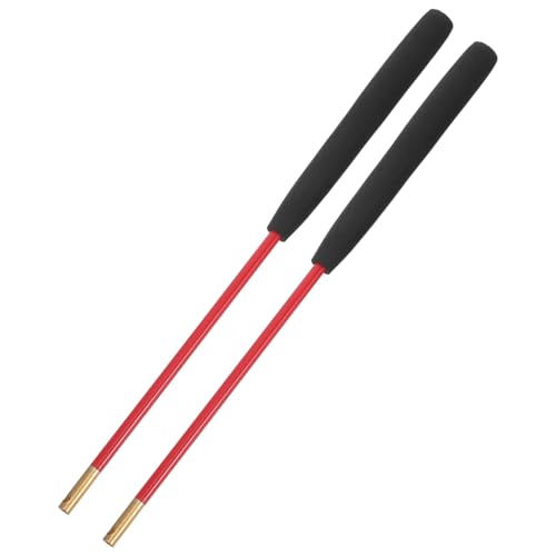 ZUNOXAZ Diabolo Sticks Rutschfester Griff Ergonomisch Solide Glasfaserstäbe Mit Lochdesign Für Fortgeschrittene Und Anfänger Diabolo Ersatzstäbe von ZUNOXAZ