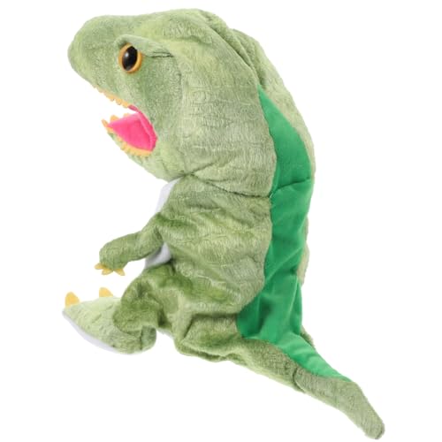 ZUNOXAZ Dinosaurier Handpuppe Tyrannosaurus Interaktive Figur für Rollenspiele für Selbstvertrauen Motorik und Kreativität Handgefertigt Farbenfrohes Design Zufällige Zufällige Farbe von ZUNOXAZ